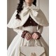 Miss Point Classic Chocolate Cape(Reservation/3 Colours/Full Payment Without Shipping)